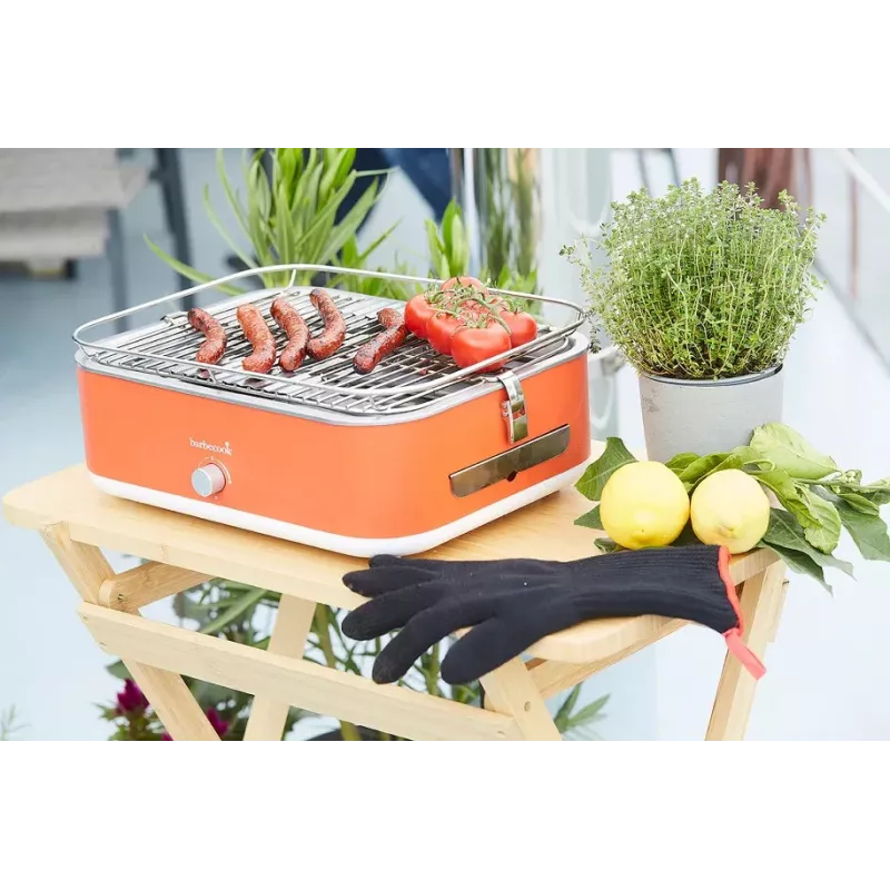 Barbecook BC-ELE-1001 E-Carlo Elektrischer Tischgrill 2500 W Rot