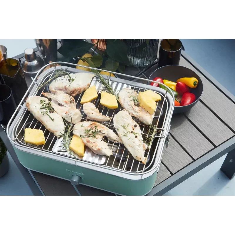 Barbecook Elektrogrill E-Carlo BC-ELE-1002 Tisch 2500 W Grün
