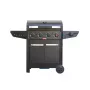 Barbecook Gasgrill Luca 412 mit Unterschrank und Seitenbrenner, 145,4 x 60,3 x 112,3 cm, Schwarz