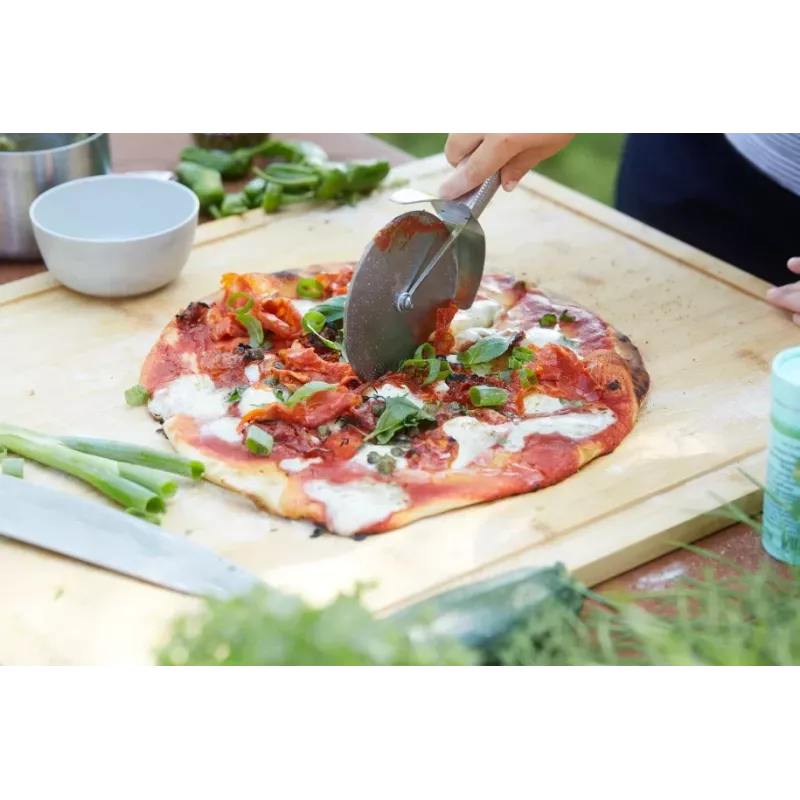Barbecook Premium Pizzaschneider 28,7 cm Edelstahlklinge Schwarzer Griff