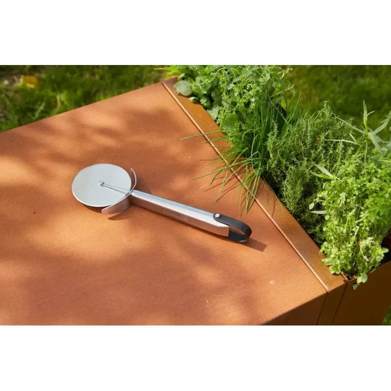 Barbecook Premium Pizzaschneider 28,7 cm Edelstahlklinge Schwarzer Griff