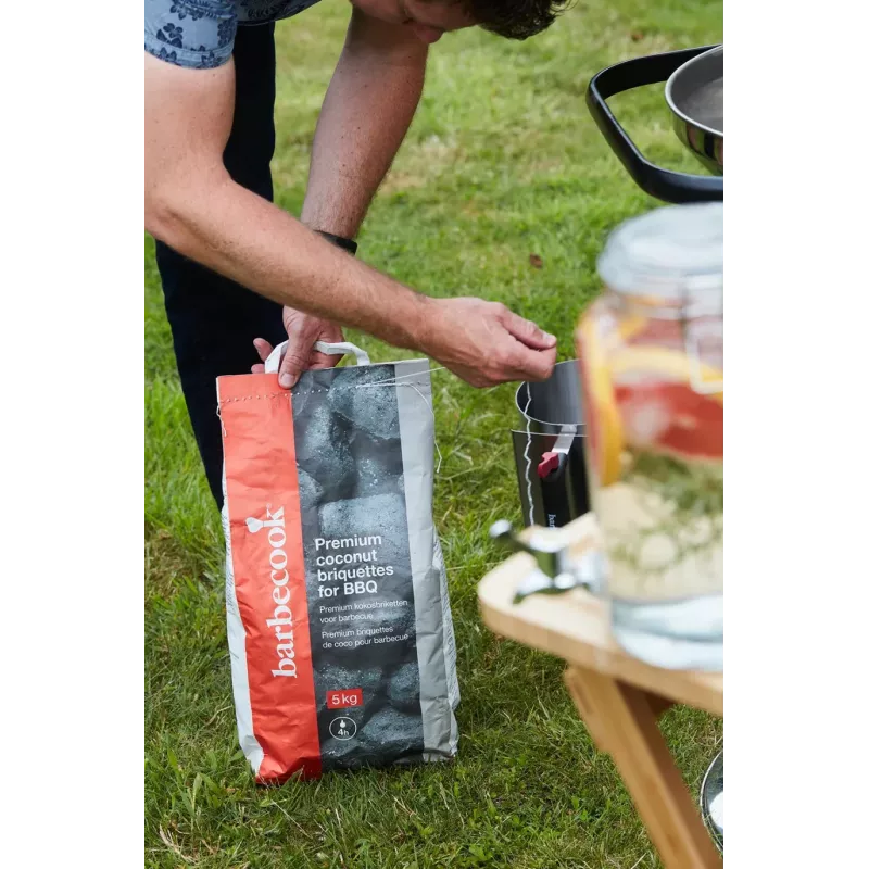 Barbecook Premium Coconut Briquettes, 5kg (30 Stück) - BC-ACC-7425