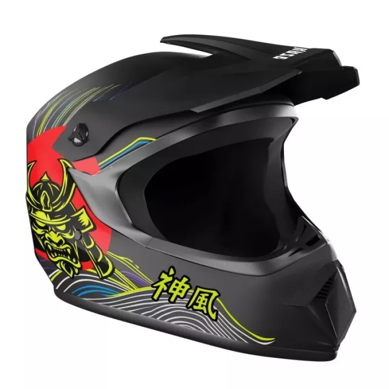 Full-Face Helm Kamikaze Tokyo Drift AKC208 Größe L