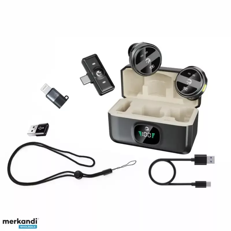 Hawk HW-MIC201 Digitales Drahtlosmikrofon Dual