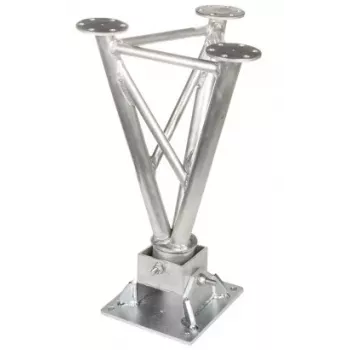 INNE Gelenk-Mastfuß für abgespannte Gitter masten MK-1.5/POD-B