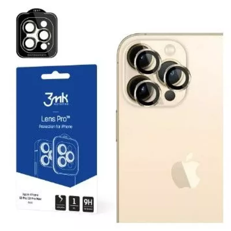 3MK Lens Protection Pro Gold für iPhone 13 Pro / 13 Pro Max