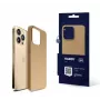 3MK Hardy Silicone MagCase für Apple iPhone 14 Pro - Gold