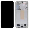 Samsung Galaxy S23 LCD Touch Screen Digitizer Assembly mit Rahmen - Creme