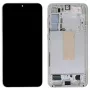 Samsung Galaxy S23 LCD Touch Screen Digitizer Assembly mit Rahmen - Creme