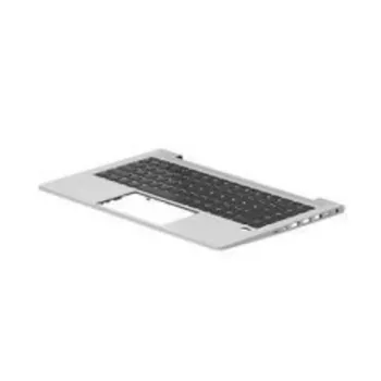HP SPS-TOP COVER W/KB BL SP - Natural Silver - Spanische Tastatur - HP Pavilion 15-CS Serie