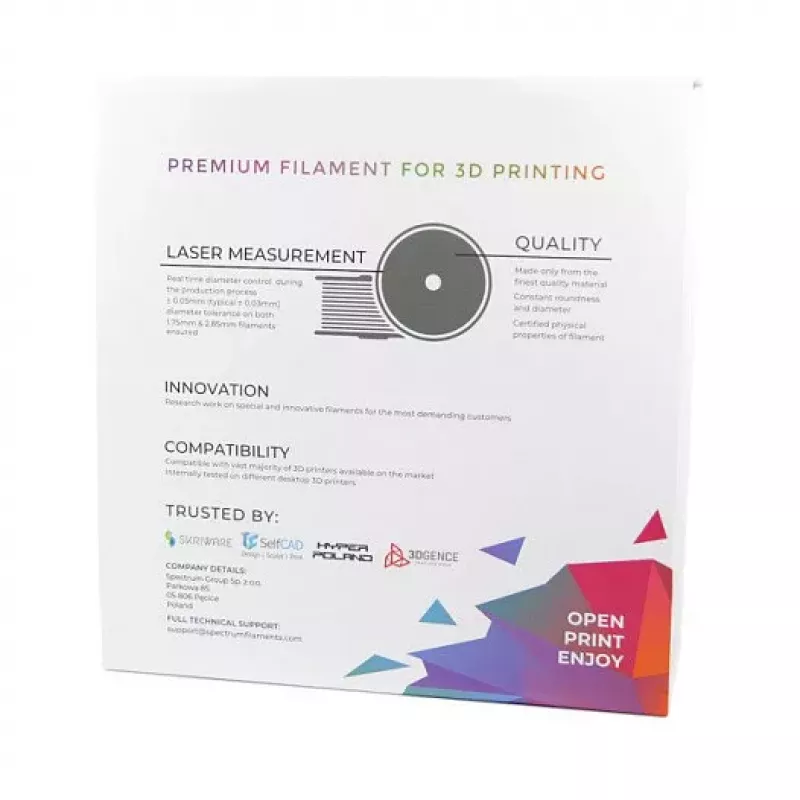Spectrum PLA Premium 3D Filament 1,75mm Bahama Yellow 1kg