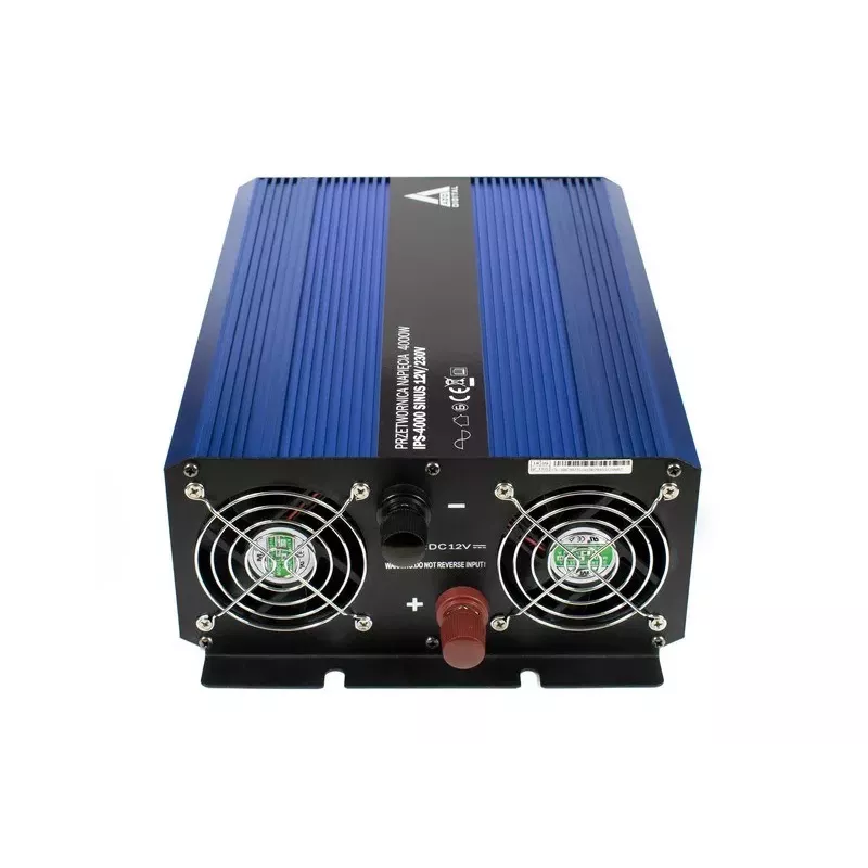 AZO Digital 12 VDC / 230 VAC Konverter SINUS IPS-4000S 4000W Reine Sinuswelle Wechselrichter