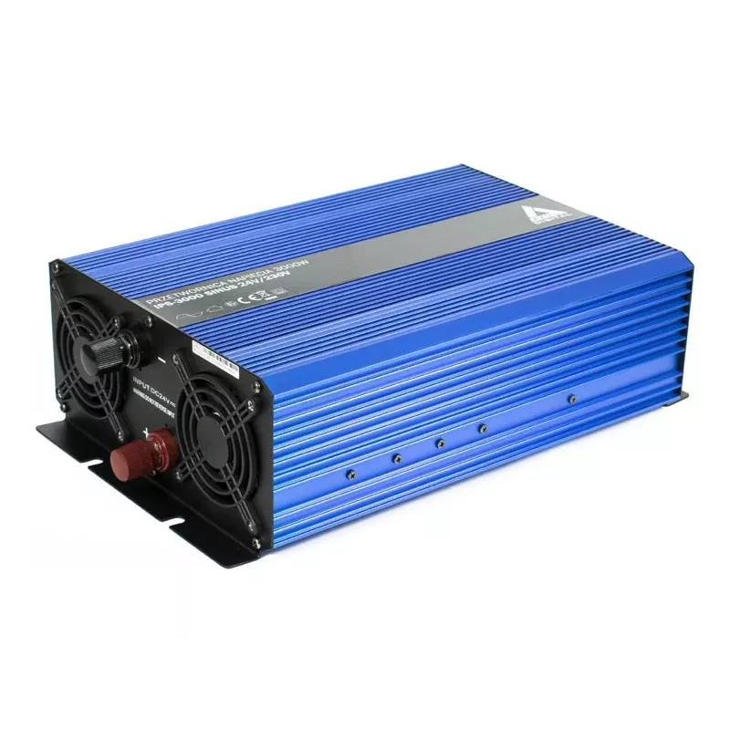 AZO Digital 24 VDC / 230 VAC Konverter SINUS IPS-3000S 3000W Reine Sinuswelle Wechselrichter