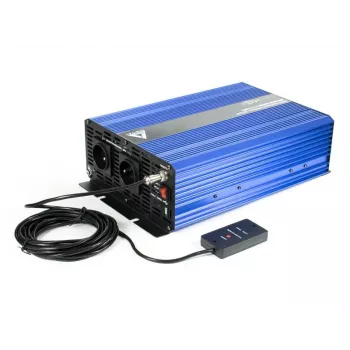 AZO Digital 24 VDC / 230 VAC Konverter SINUS IPS-3000S 3000W Reine Sinuswelle Wechselrichter