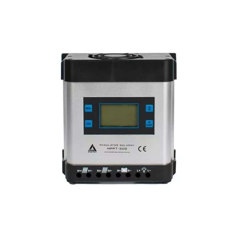 Solar MPPT Laderegler AZO Digital 12/24V 30A LCD Display