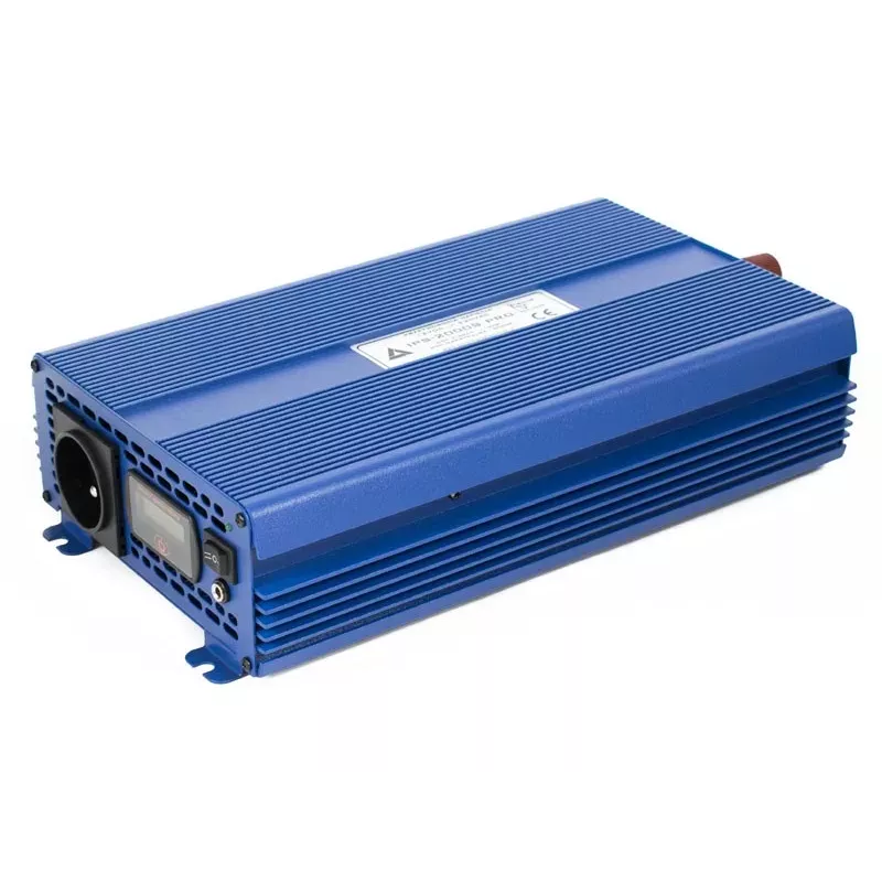AZO Digital 24 VDC / 230 VAC ECO MODE SINUS IPS-2000S PRO 2000W Reiner Sinus-Spannungswandler