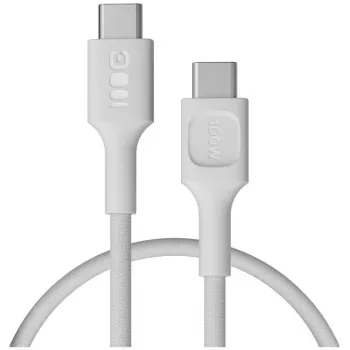 Green Cell PowerStream USB-C auf USB-C Kabel 100W Weiß 0,3m