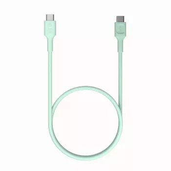 Green Cell PowerFlex Fast Charging USB-C to USB-C Kabel 100W 2m Mintgrün