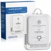 FIRESCO Propane Gas Sensor JY-ZL2010 - LPG/Butan-Detektor mit akustischem und optischem Alarm, Wandmontage, CE/RoHS