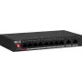 BCS LINE BCS-L-SP0802G(2) 8-Port PoE+ Switch mit 2 Gigabit Uplink-Ports, 120W