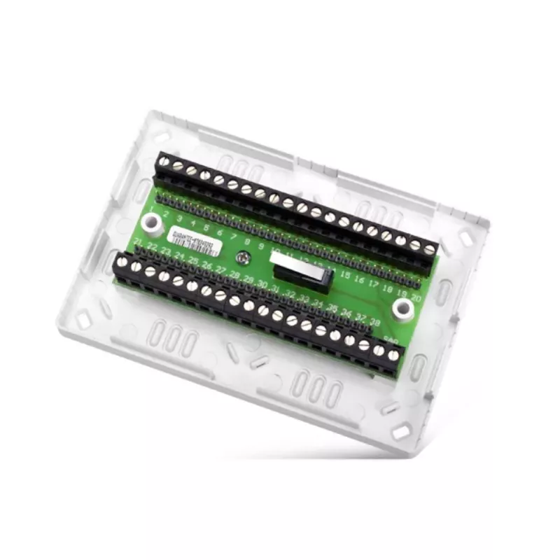 SATEL MZ-3 L Klemmenmodul 38 Schraubklemmen DIN-Schiene Grau