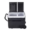 HCALORY P40M+ 40L Kühlbox mit Bluetooth, DC 12V/24V, AC 100-240V, -20°C bis +20°C, digitales LCD-Display, Touchpanel, USB-Anschluss