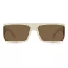 DSQUARED2 Herren Sonnenbrille D2-0140-S-SZJ Pilot Acetat Schwarz Gestell Graue Gläser 73mm
