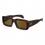 David Beckham DB-7131-S-EX4 Herren Rechteck-Sonnenbrille - Schwarz/Grau