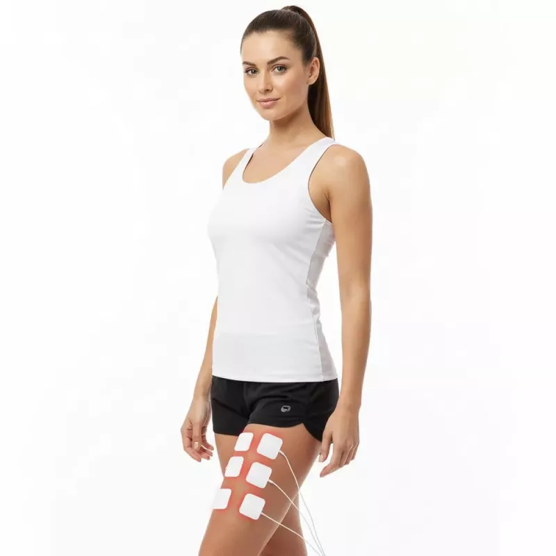 Medivon Elektrodenpads für OdinFlex Elektrostimulatoren (4er-Pack) - Weiß/Blau