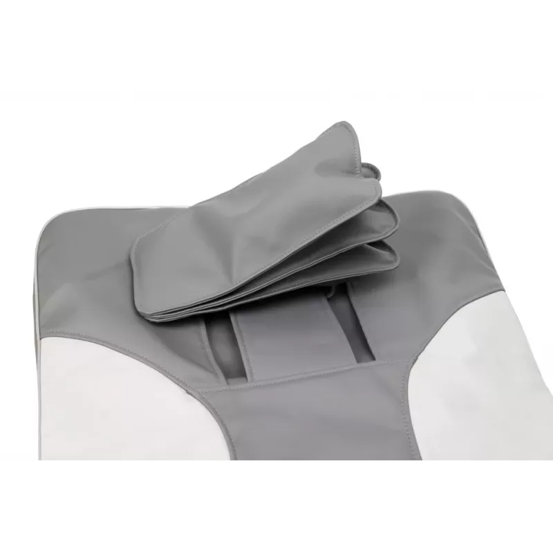 Medivon Yoga Liege-Massagematte Schwarz/Grau