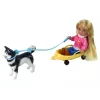 LEAN TOYS Anlily Kinderpuppe Schlittschuhe Wintersport