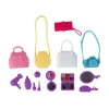 LEAN TOYS Anlily Puppen-Set Handtaschen Styling-Set