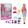 LEAN TOYS Anlily Puppen-Set Handtaschen Styling-Set