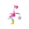 LEAN TOYS Baby Bett Mobile Sky Clip Pink
