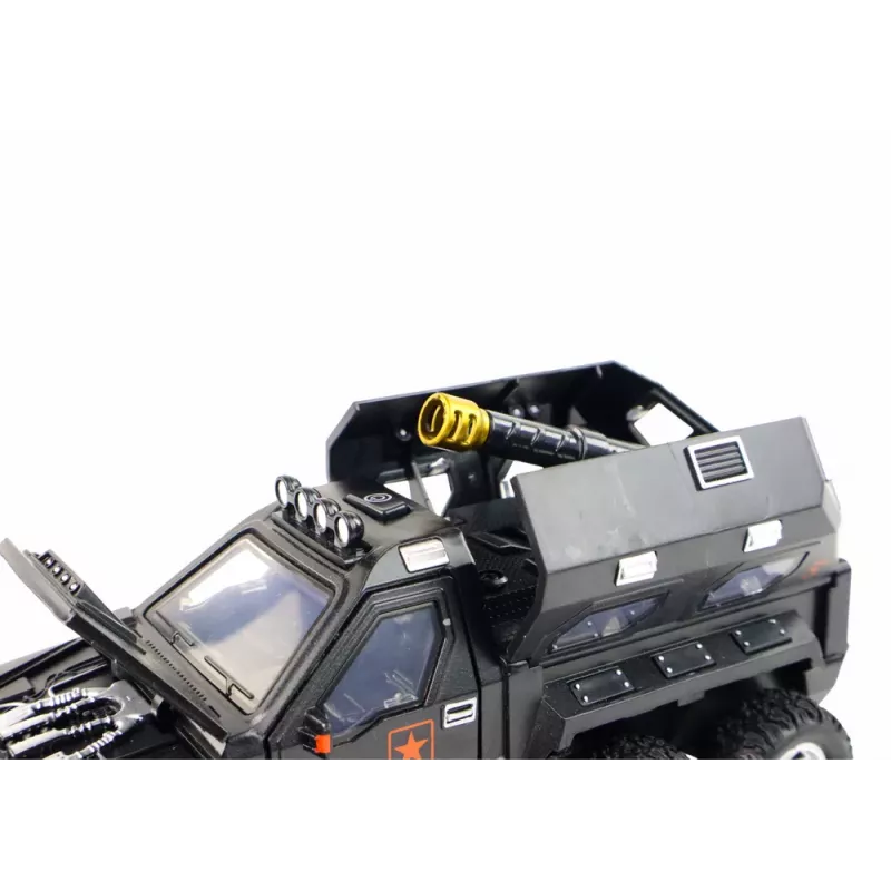 LEAN TOYS Auto mit Kanone, Sound und Licht, 3 Farben