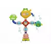 LEAN TOYS Overflow Bath Water Toy Robot Suction Cups