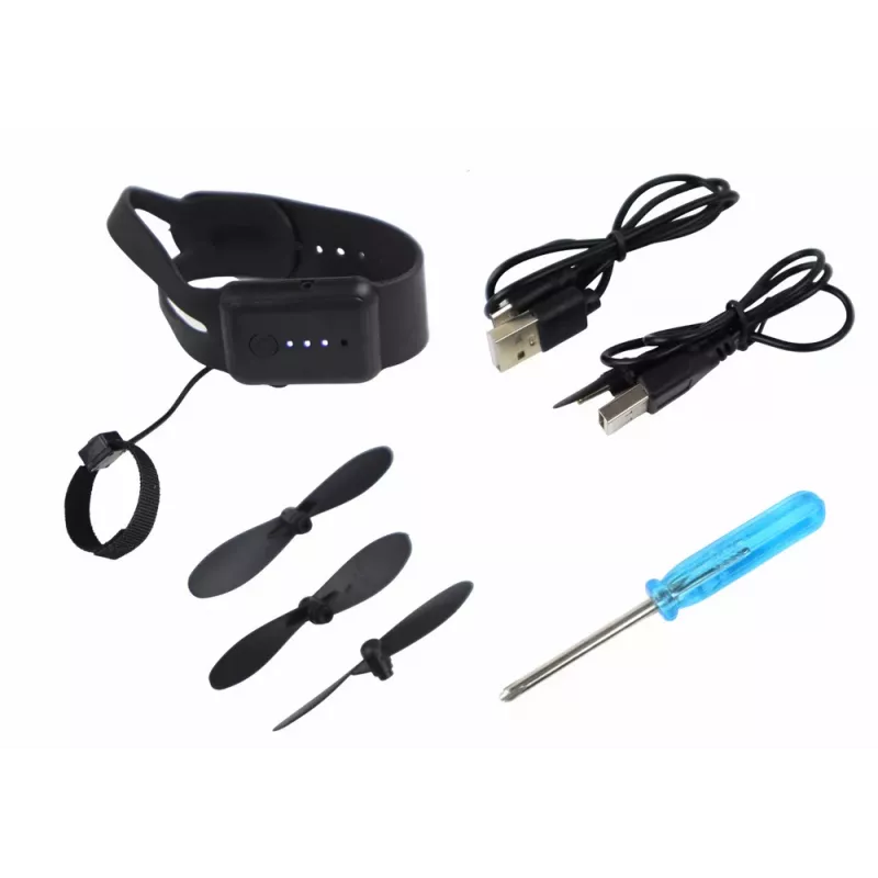 LEAN TOYS Remote Controlled Drone Lights Blue