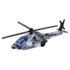 LEAN TOYS Militärhubschrauber aus Druckgussmetall mit Sound und Licht