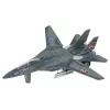 LEAN TOYS Militärflugzeug Angetriebener Jäger Moro Lichter Geräusche Mix