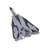 LEAN TOYS Militärflugzeug Angetriebener Jäger Moro Lichter Geräusche Mix