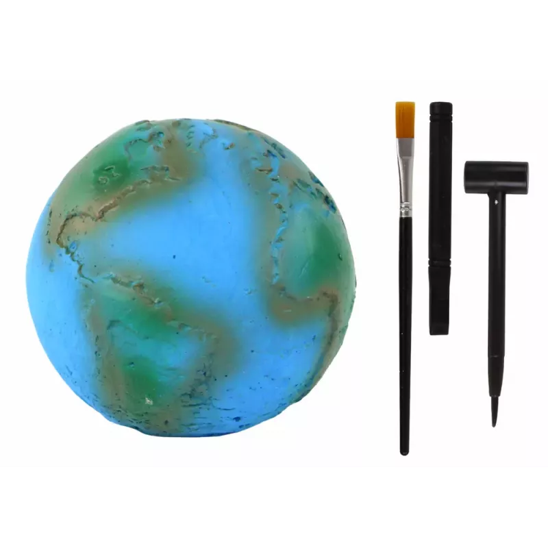 LEAN TOYS Ausgrabungsset Planet Erde
