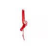 LEAN TOYS Mascot Plush Monkey with Baby, Red 90 cm