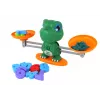 LEAN TOYS Lernspielzeug Dinosaurierwaage Mathematische Operationen