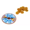 LEAN TOYS Arcade Game Shark Pirate Exploding Coins Drawing Wheel
