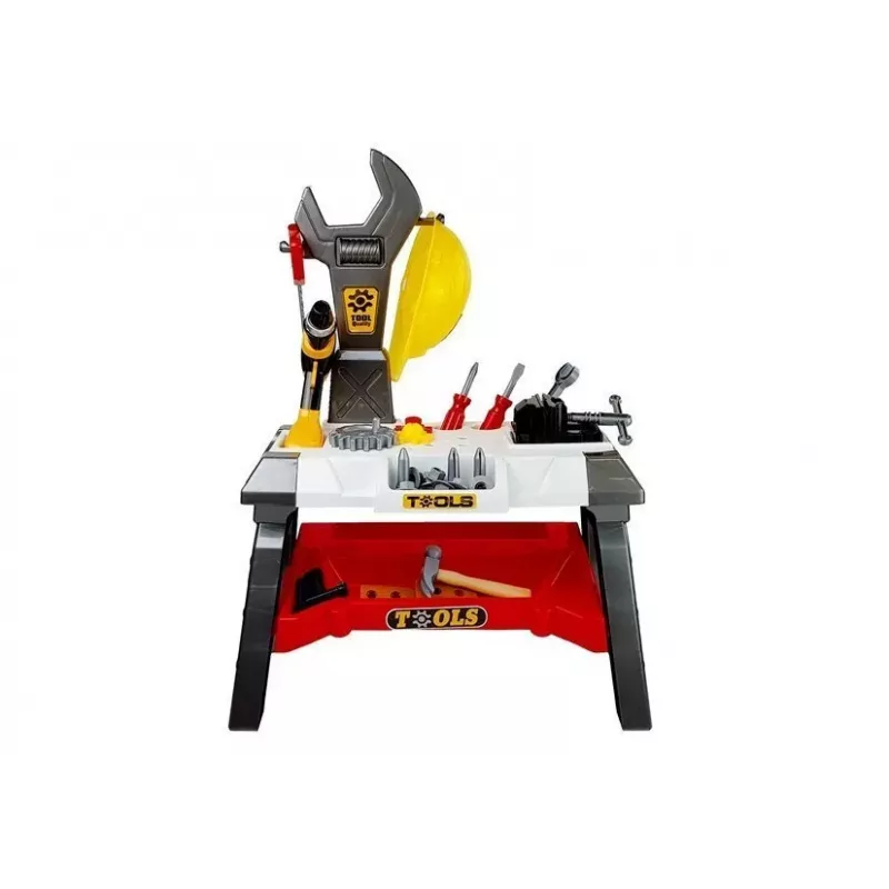 LEAN TOYS Akku-Werkzeug-Set 18V Li-Ion Akku-Bohrschrauber mit 2 Akkus und Ladegerät