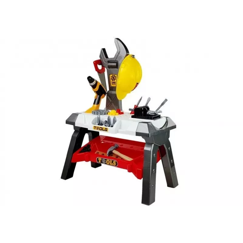LEAN TOYS Akku-Werkzeug-Set 18V Li-Ion Akku-Bohrschrauber mit 2 Akkus und Ladegerät