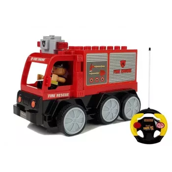 LEAN TOYS ferngesteuertes Feuerwehrauto R/C 1:16 Maßstab 2,4 GHz