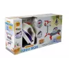 LEAN TOYS Bügelbrett-Ständer mit Kleiderbügeln – Kinder-Bügelset mit Licht- und Soundeffekten