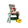 LEAN TOYS Kinder Werkbank Spielset mit Werkzeugen und Schraubstock