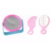 LEAN TOYS Mädchen Beauty-Set Haaraccessoires Set Realistischer Haartrockner in Tasche